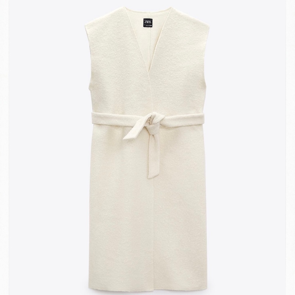 Zara belted vest